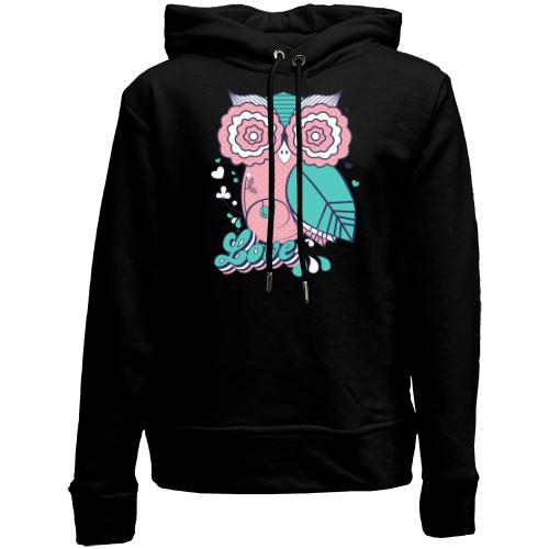 Детский худи без флиса Love Owl