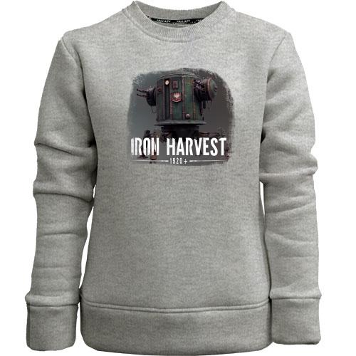 Дитячий світшот без начісу з постером до гри Iron Harvest