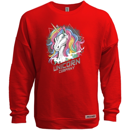 Свитшот без начеса Unicorn Company