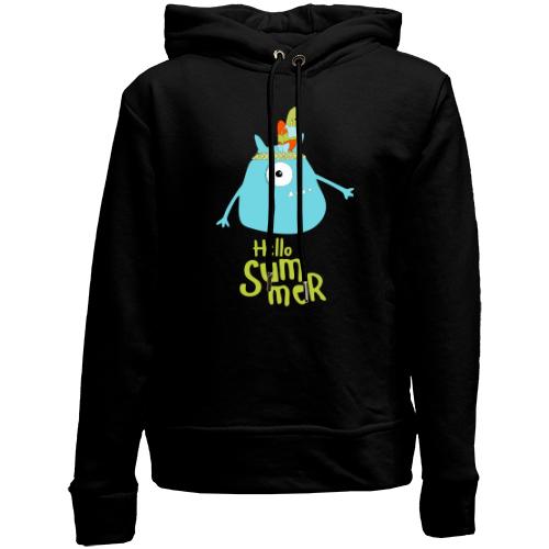 Дитячій худі без флісу Hello Summer. Native American Monster