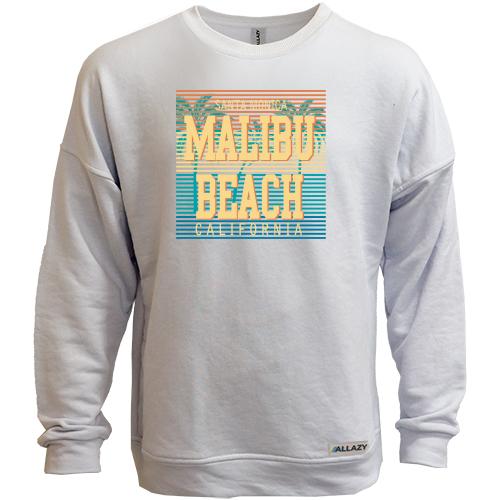 Світшот без начісу Malibu Beach