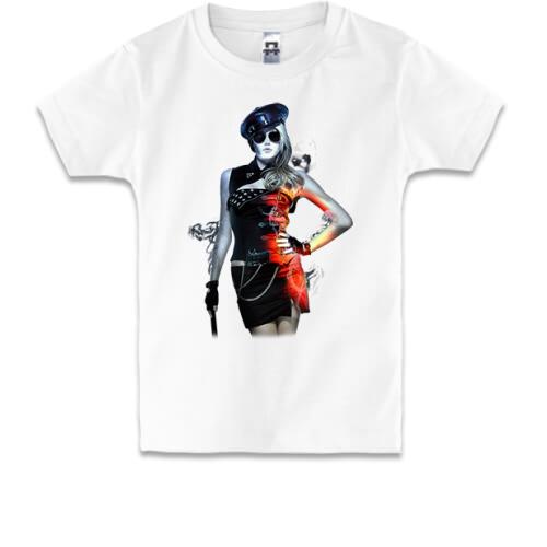 Детская футболка Battlefield Lady