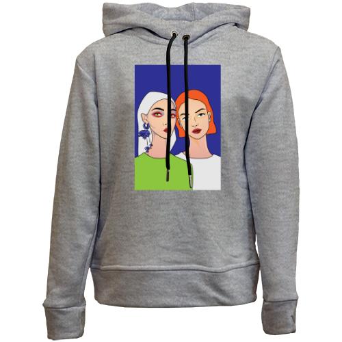 Дитячій худі без флісу Blonde and redhead