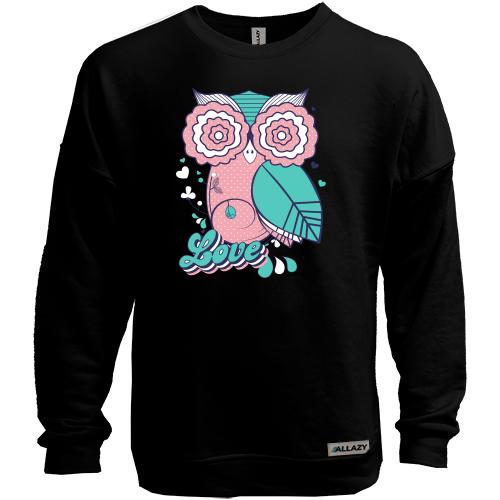 Свитшот без начеса Love Owl