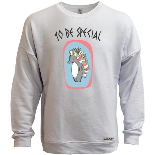 Світшот без начісу To be special