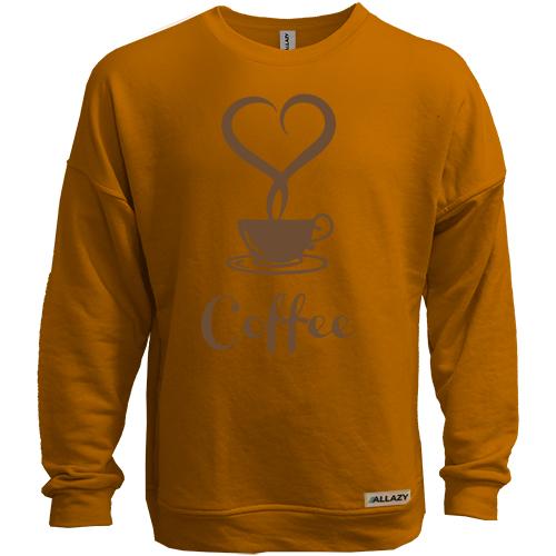 Світшот без начісу Coffee Love