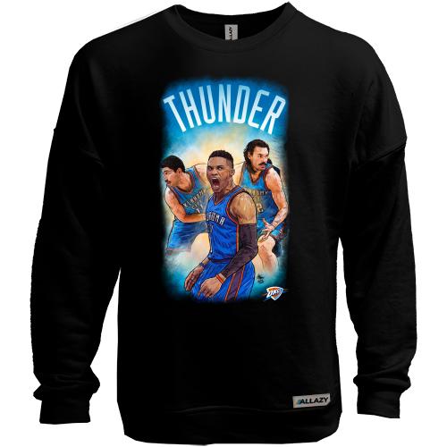 Світшот без начісу THUNDER