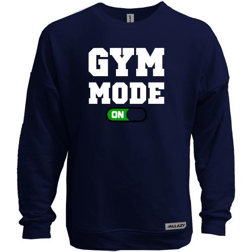 Світшот без начісу Gym Mode On