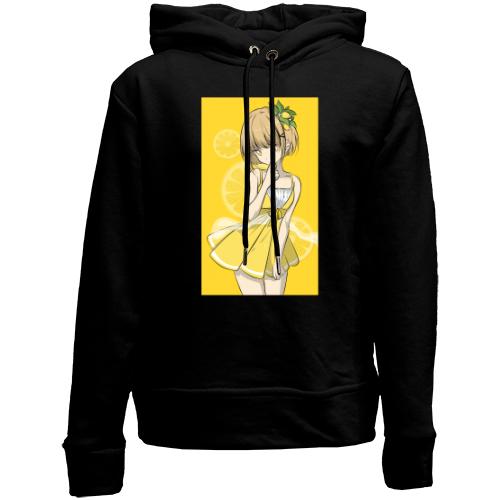 Детский худи без флиса Lemon Girl