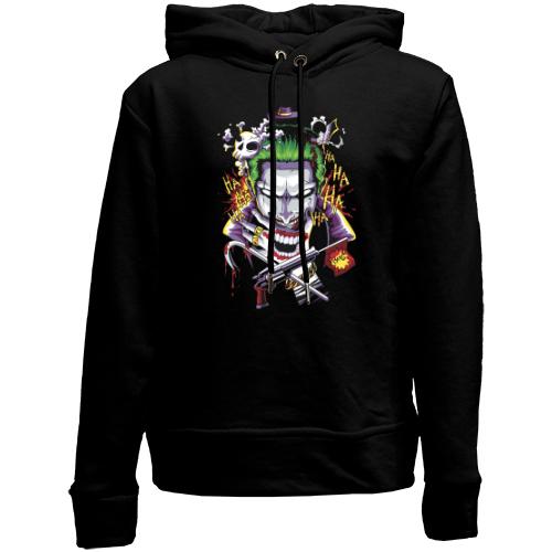Дитячій худі без флісу Joker smile art