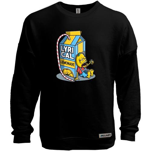 Свитшот без начеса Lyrical lemonade.