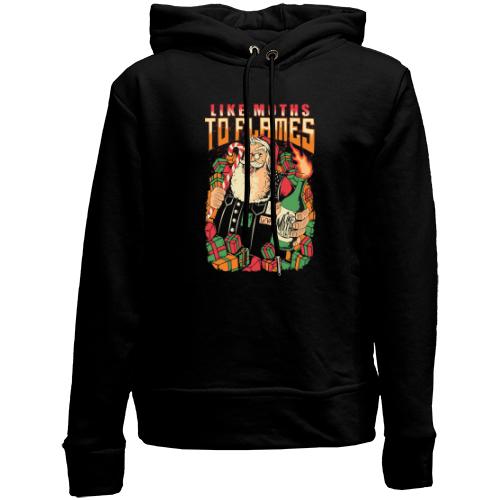 Детский худи без флиса Like Moths to Flames