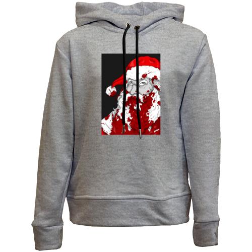 Детский худи без флиса Bloody Santa