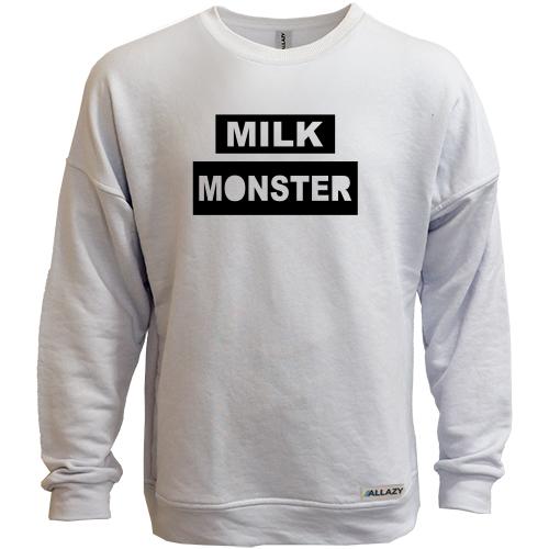 Світшот без начісу Milk Monster