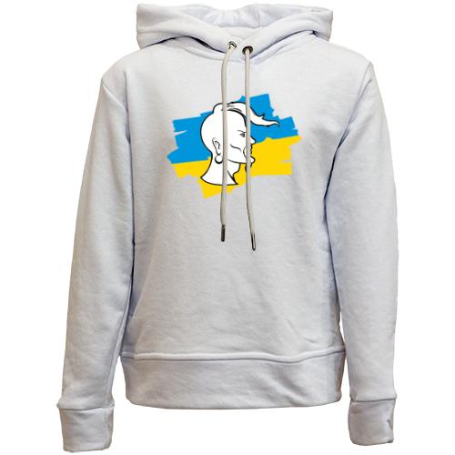 Дитячій худі без флісу Козак (силуэт)