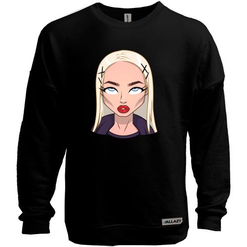 Світшот без начісу Art. Blonde