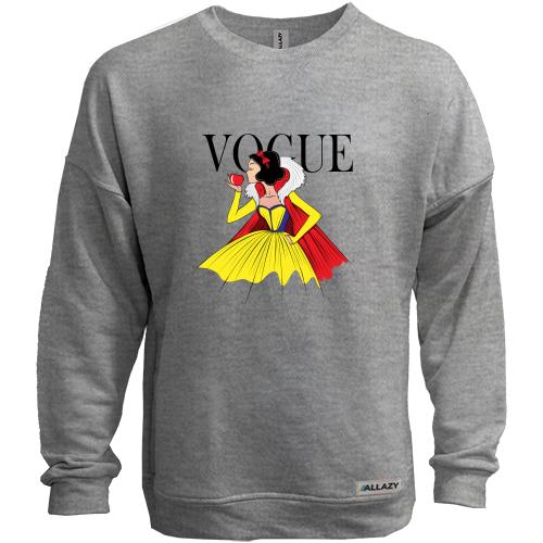 Світшот без начісу VOGUE Snow White