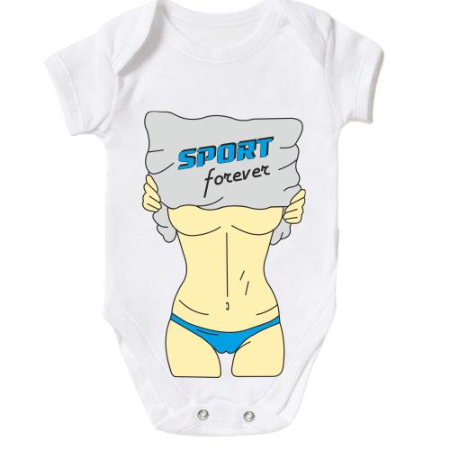 Детское боди Sport forever