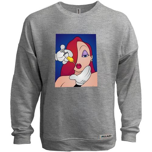 Свитшот без начеса Jessica Rabbit 18+