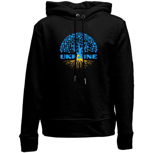 Дитячій худі без флісу Ukraine (дерево)