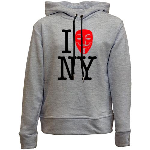 Дитячій худі без флісу I Anonymous NY