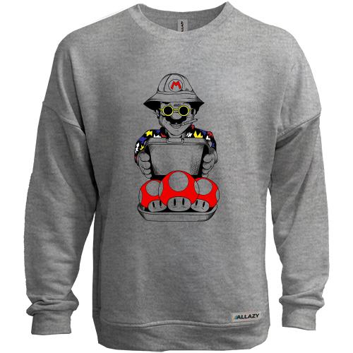 Свитшот без начеса Mario with a case