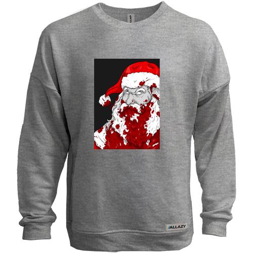 Свитшот без начеса Bloody Santa