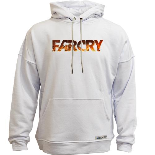 Худи без начісу з кольоровим лого Far Cry