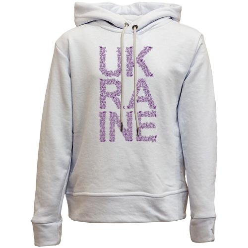 Детский худи без флиса Ukraine (визерунки)