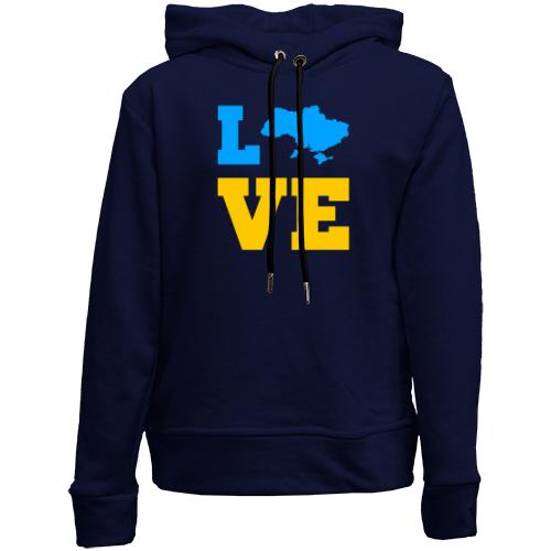 Детский худи без флиса Love Ukraine (2)
