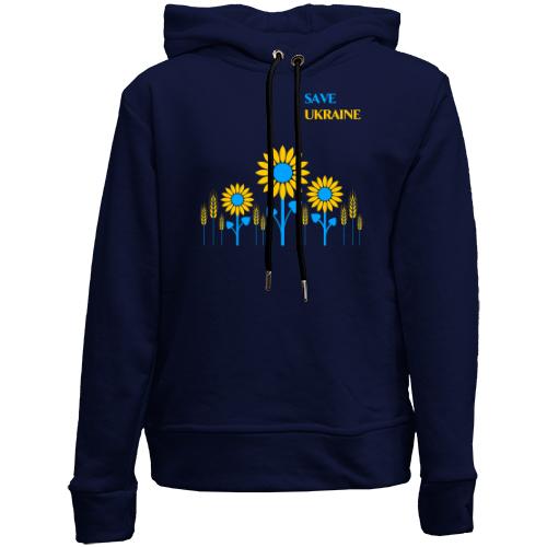 Детский худи без флиса Save Ukraine