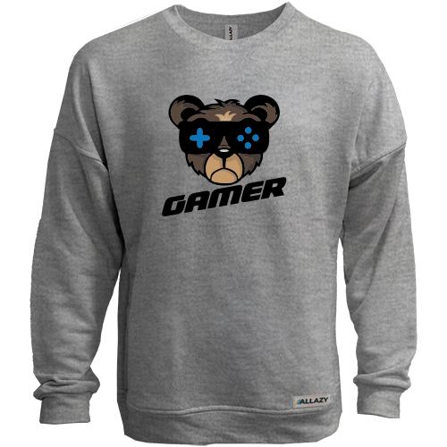 Свитшот без начеса Bear gamer
