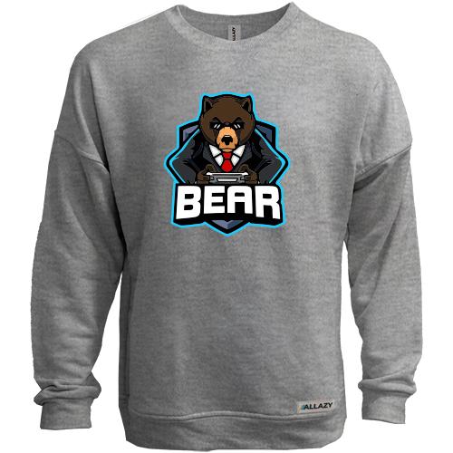 Світшот без начісу Bear gamer 2