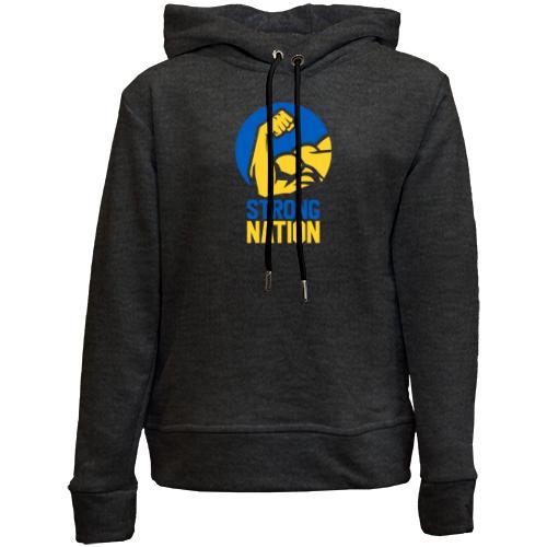 Дитячій худі без флісу Strong Nation