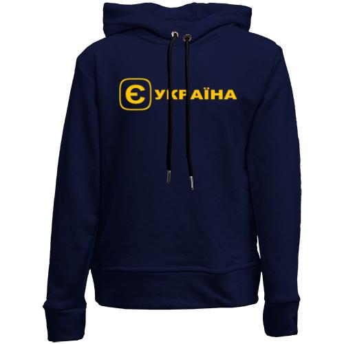 Дитячій худі без флісу з принтом 