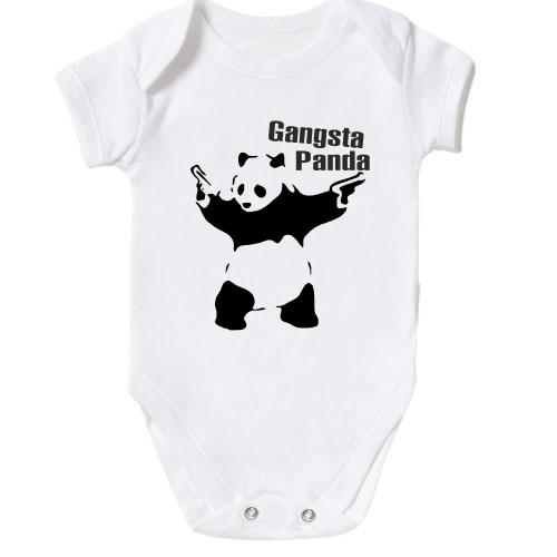 Детское боди Gangsta Panda