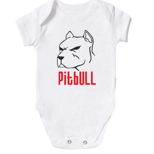 Детское боди  Pitbull