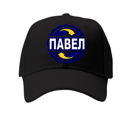 Детская кепка с именем Павел в круге