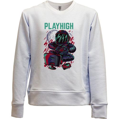 Детский свитшот без начеса PlayHigh