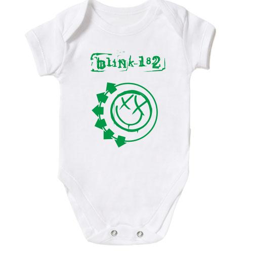 Детское боди Blink 182 smile