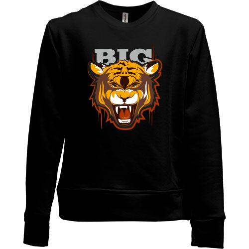 Детский свитшот без начеса Big Tiger