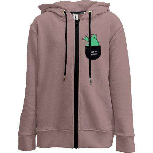 Детская худи  на молнии 