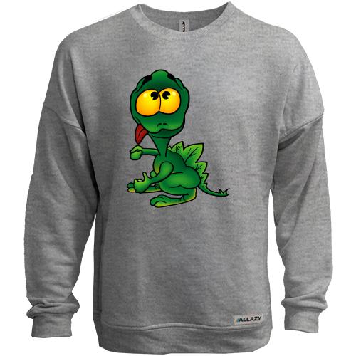 Світшот без начісу Green Dragon