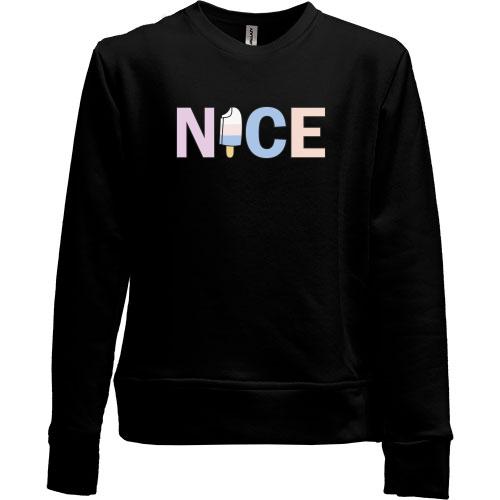 Дитячий світшот без начісу NICE