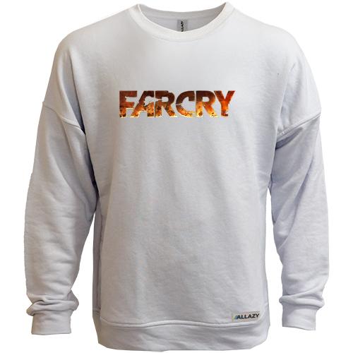 Світшот без начісу з кольоровим лого Far Cry
