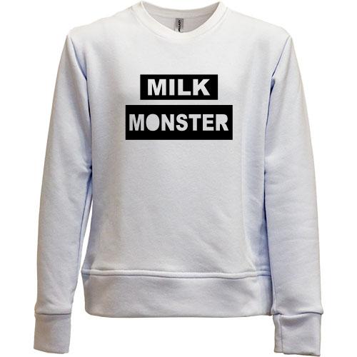 Дитячий світшот без начісу Milk Monster
