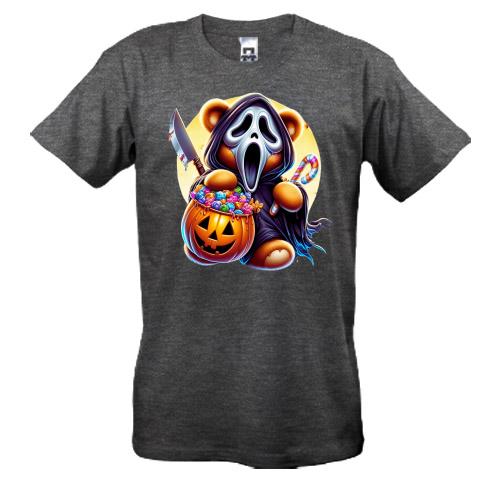 Футболка Крик с тыквой Halloween