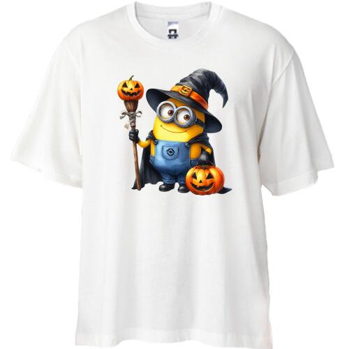 Футболка Oversize Halloween Міньйон