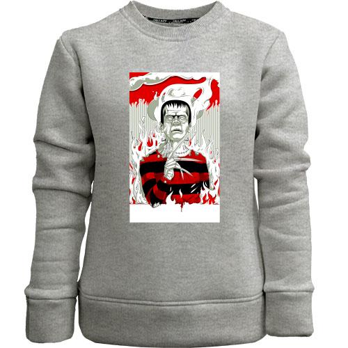 Детский свитшот без начеса Fredy Krueger