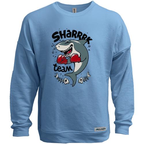 Свитшот без начеса Box Shark Team